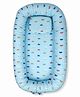 TIDY SLEEP Delicious Tour Baby Nest For New Borns - Blue