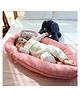 TIDY SLEEP Dandelion Baby Nest For New Borns - Pink