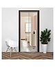 Evafly Mosquito Net for Door Fiberglass Magnetic Curtain Auto Closing Insect Screen for All Door Types with Self Adhesive Hook Tape(190X75cm,Grey)