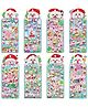 Crackles Kawaii Stickers Set  Set of 1 Christmas Themed Santa and items Stickers, DIY 3D Puffy Stickers for Boys & Girls, Aesthetic Sticker, Cute Stickers, Self Adhesive Stickers Set (Pack of 1)