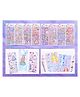 Crackles Kawaii Stickers Set  Set of 1 Princess Dress-Up Change Stickers, DIY 3D Puffy Stickers for Girls, Aesthetic Sticker, Cute Stickers, Self Adhesive Stickers Set (Pack of 1)
