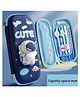 Space Pencil Case for Kids - 3D Eva with Cute Squishy Astronaut Pencil Case for Kids, Pencil Box for Kids Zipper Pencil case for Boys Return Gifts for Kids