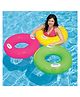 Bitfeex Swimming Tube Inflatable Pool Float Tube Ring With 2 Handles Pack Of 1 -Color May Vary