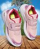 LIBERTY Mesh Designed Velcro Closure Shoes - Peach