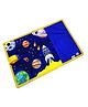 Echo Boomers Blue Space Printed Stain Resistant Placemats Waterproof Tablemats for Kids Teenagers - Blue