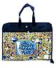 Echo Boomers Creativity Design Print A3 Size Drawing Activity Bag with Multiple Pockets - Blue