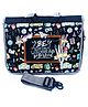 Echo Boomers Classroon Design Print Tote A4 Size Drawing Activity Bag with Multiple Utility Pockets - Grey