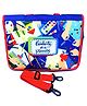 Echo Boomers Creative Design Print Tote A4 Size Drawing Activity Bag with Multiple Utility Pockets - Red