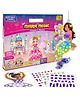 Imagimake Mirror Mosaic Princess & Unicorn Art and Craft Activity Kit - Multicolour