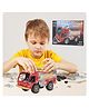 Sanjary Resuce Fire Truck Educational & Learning Blocks for Kids 292 Pcs Multicolors