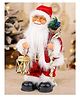 Fiddlerz Musical Dancing Santa Claus With Lamp and Gifts, Festive Animated Holiday Decoration with Music for Christmas Decoration and Celebration