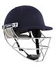 Shrey Match 2.0 Steel Cricket Helmet with 4 Round Velcro Sets Large Size- Navy Blue