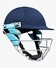 Shrey Star Steel Cricket Helmet with 4 Round Velcro Set Small - Navy Blue