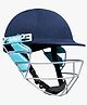 Shrey Star Steel Cricket Helmet with 4 Round Velcro Set Large - Navy Blue