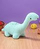Zoe Crochet Dino Toy Blue - Height 14 cm