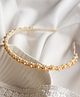 CHOKO Pearl Embellished Hair Band  - Beige