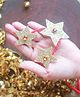 CHOKO Starry Nights Stars Embellished Necklace - Red & Golden