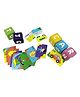 Happy Threads Handcrafted Crochet Alphabet Cube Game - Multicolour