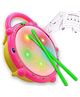 FANTASY INDIA Flash Drum with 3D Lights, Music Baby Toy