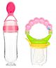 FANTASY INDIA World Baby Love Fruit And Food Nibbler & Feeder - Pink