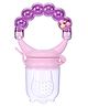 Fantasy India World Baby Love Rattle Silicone Food & Fruit Nibbler - purple