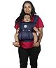 Soulslings Denim Lali Cotton Baby Carrier Dark Blue