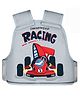 NEW COMERS Kids Safety Belt For Two Wheeler With Reflective Strips -Grey