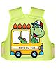 NEW COMERS Kids Safety Belt For Two Wheeler With Reflective Strips -Green