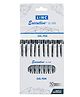 LINC Executive Sl-500 Gel Pens, 0.55 mm Tip, Black Ink, Pack of 10