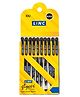 LINC Glycer Ball Pens, 0.6 mm Tip, Black Ink, Pack of 10