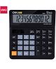 Deli EM01120 - 12 Digit Calculator, Dual Power, Desktop Calculator, Black, Pack of 1