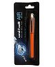 Uniball UBA188 ELM Roller Ball Pens, Orange  Body, 0.5 mm Tip, Blue Ink, Pack of 1