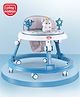 Play Nation Multifunctional 360° Baby Walker with 2 Level Height Adjustment & Musical Play Tray Cum Feeding Tray -  Blue