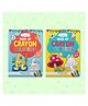 Oswaal Lil Legends Creative Crayon Colouring Books For 4+ And 5+ Year Old Kids Creative Copy Colouring Activity Books (Set Of 2 Books)