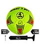 KARBD Football with Pump & Pin - Size 4 Mini 32 Panel PVC Mighty Boy - Green