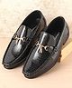 Pine Kids Slip-on Party Wear Shoes - Black