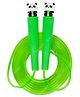 Elecart Cute Panda Jump Rope Tangle-Free Soft Silicone Rope Jumping Rope for for Men, Women and Kids - Green
