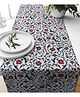 Tasseled Home Indie Floral Table Runner for 4 seater table