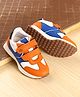 Babyoye Sneakers with Velcro Closure - Orange