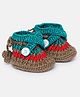 MayRa Knits Self Designed Hand Knitted Woollen Booties - Grey
