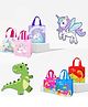 PARTEET Cartoon Theme Gift Carry Bags (Pack of 6)