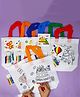 PARTEET Birthday Popper DIY Reusable Party Bags (Pack of 10, Multicolor)