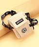 KIDLINGSS Star & Text Patch Detailed Sling Bag - Off White