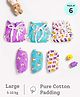 SuperBottoms First Love Premium DryFeel Langot for 0-9M Babies | 100% Cotton Padding | Bummy World | Pack of 6 | 5-10kg