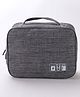 Babyhug Multifunctional Portable Travel Toiletry Bag with Straps  - Grey