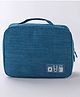 Babyhug Multifunctional Portable Travel Toiletry Bag with Straps - Light Blue