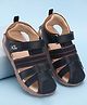 Babyoye Sandals with Velcro Closure -Navy Blue