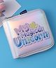 Pine Kids Wallets with Text Print - Silver