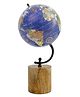 Casa Decor Designer Blue Desk Globe