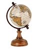 Casa Decor Pastel Wooden Base Globe